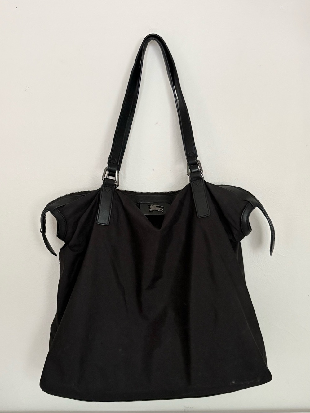 Burberry Nylon packable tote.